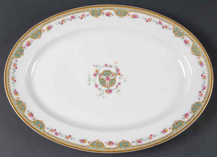 Juno 13" Oval Serving Platter by Haviland-1