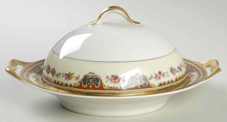 Jupiter Round Covered Butter by Haviland-1