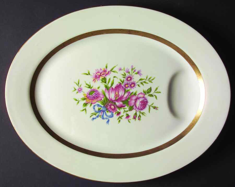 Kenmore 14" Oval Serving Platter by Haviland-1