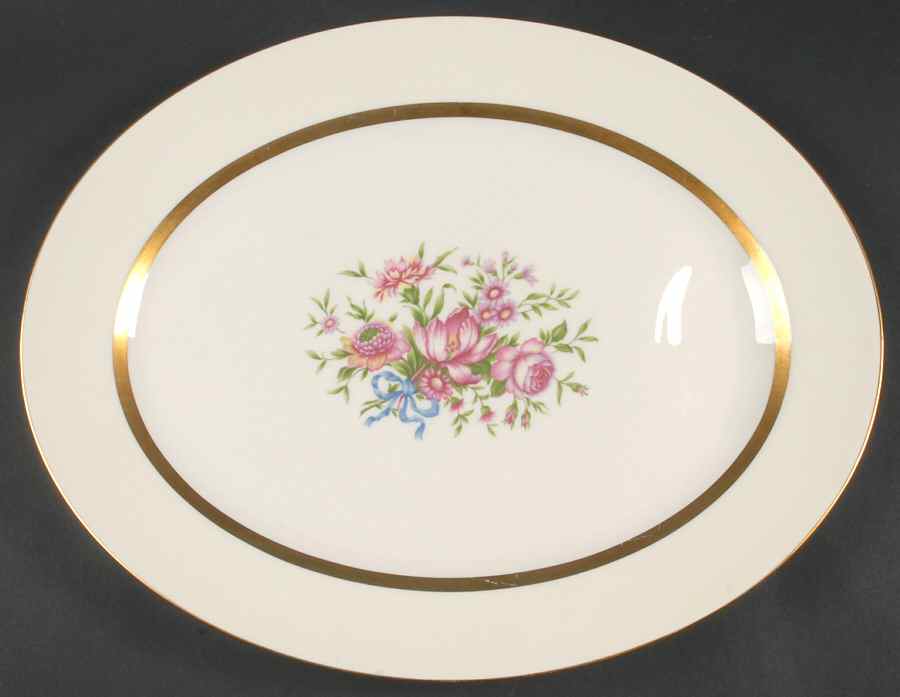 Kenmore 16" Oval Serving Platter by Haviland-1