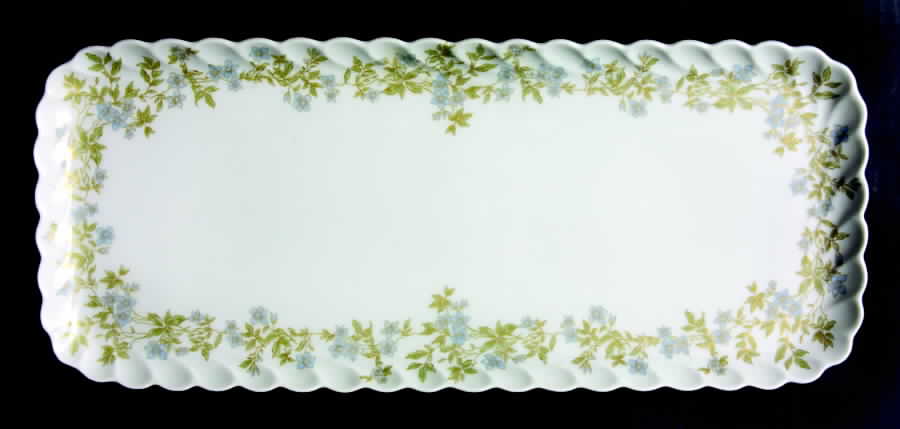 Lacelle Large Sandwich Tray by Haviland-1