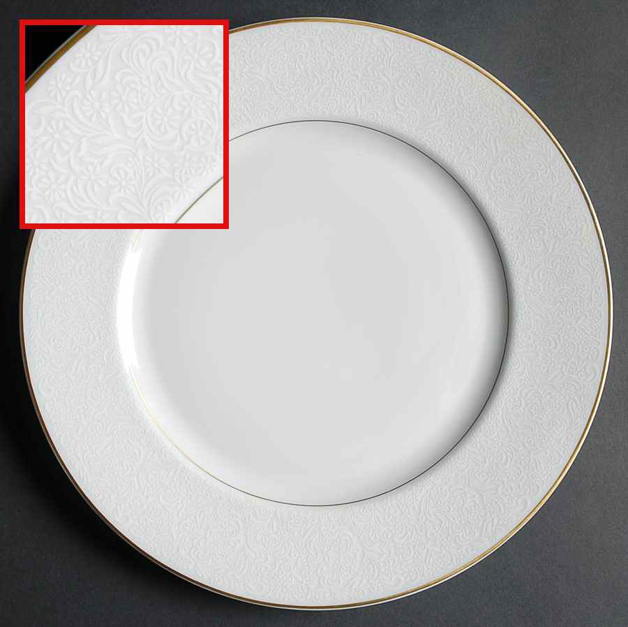 Lachere Dinner Plate by Haviland-1