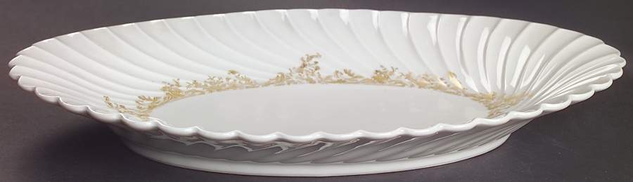 Ladore 13" Oval Serving Platter by Haviland-1