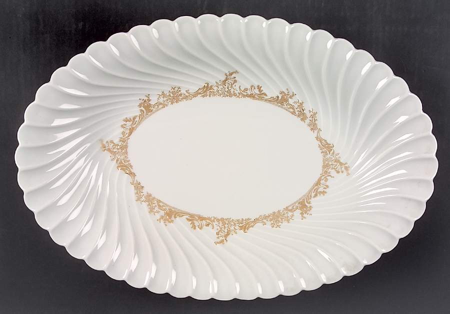 Ladore 15" Oval Serving Platter by Haviland-1