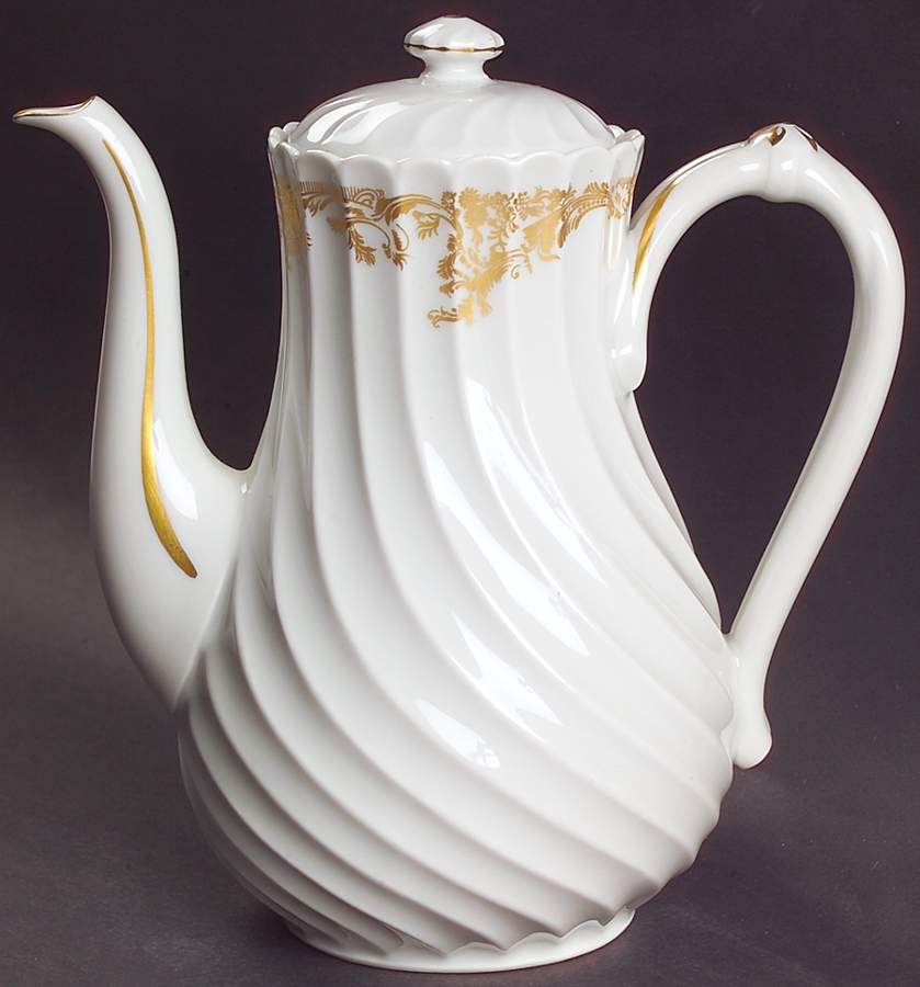 Ladore Small Coffee Pot & Lid by Haviland-1