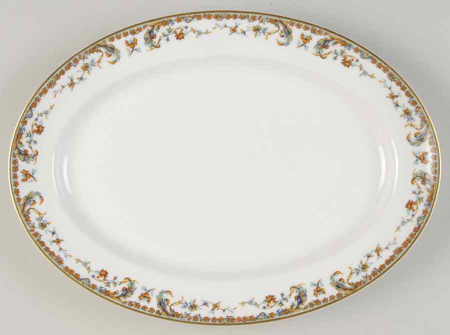 Lafayette 13" Oval Serving Platter by Haviland-1