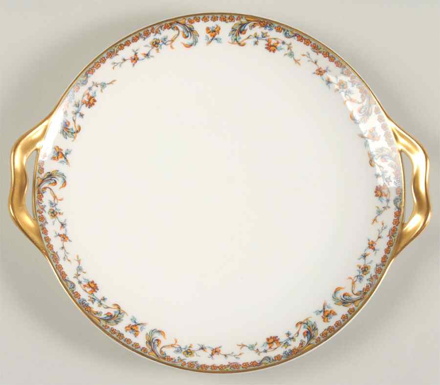 Lafayette Handled Cake Plate by Haviland-1