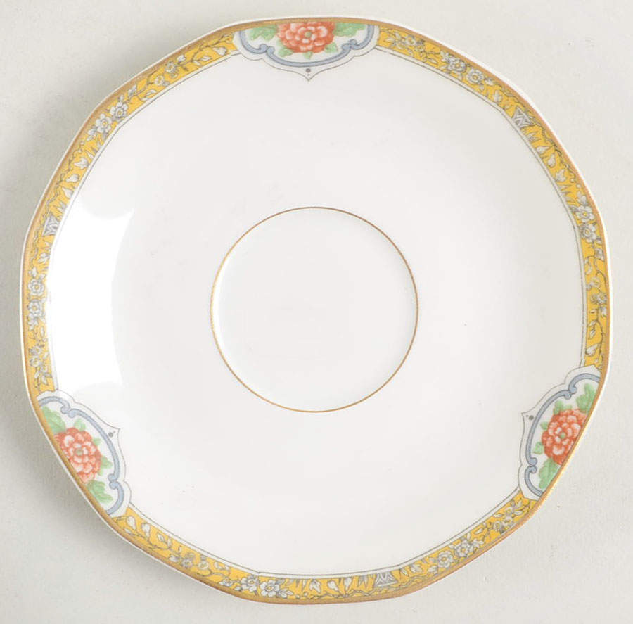 Lama Saucer for Bouillon Cup by Haviland-1