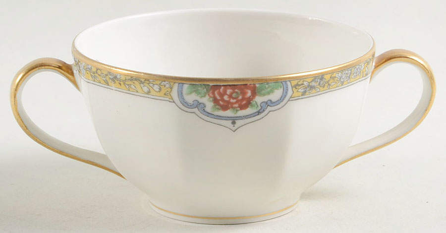 Lama Flat Bouillon Cup by Haviland-1