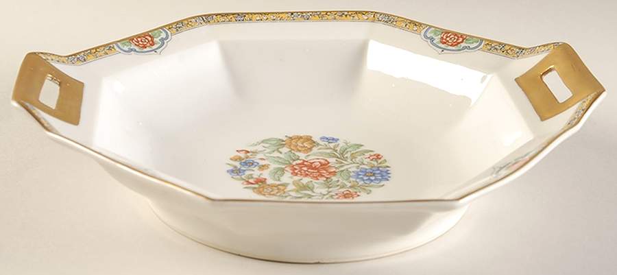 Lama 9" Octagonal Vegetable Bowl by Haviland-1