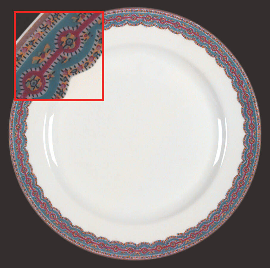Lambrequin Dinner Plate by Haviland-1