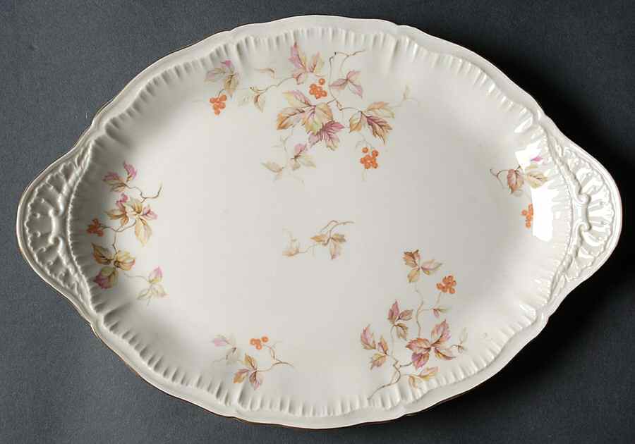 Lancaster 11" Oval Serving Platter by Haviland-1