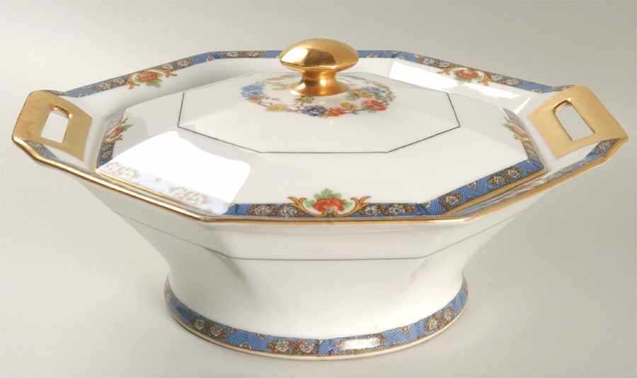 Langeais Round Covered Vegetable by Haviland-1