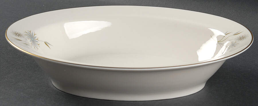Laserre 9" Oval Vegetable Bowl by Haviland-1