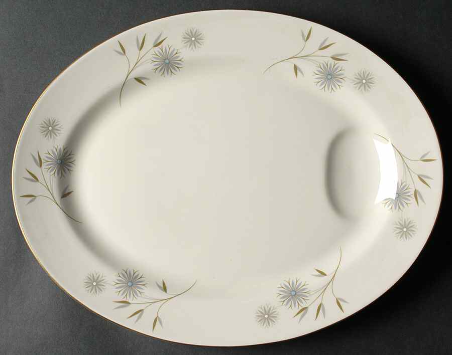 Laserre 14" Oval Serving Platter by Haviland-1