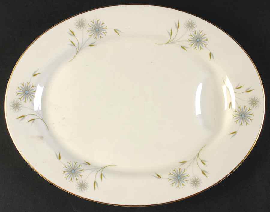 Laserre 11" Oval Serving Platter by Haviland-1