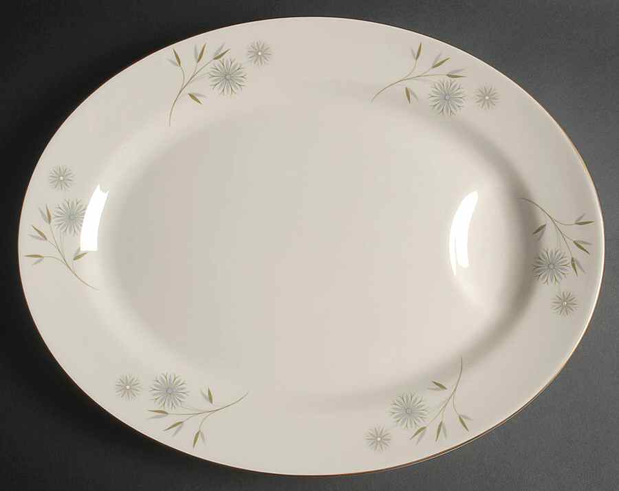 Laserre 16" Oval Serving Platter by Haviland-1