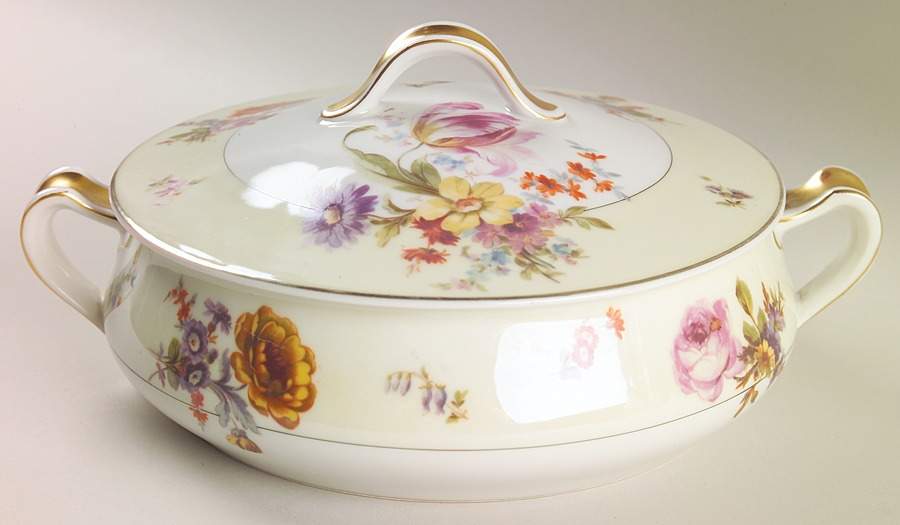 La Salle Round Covered Vegetable by Haviland-1