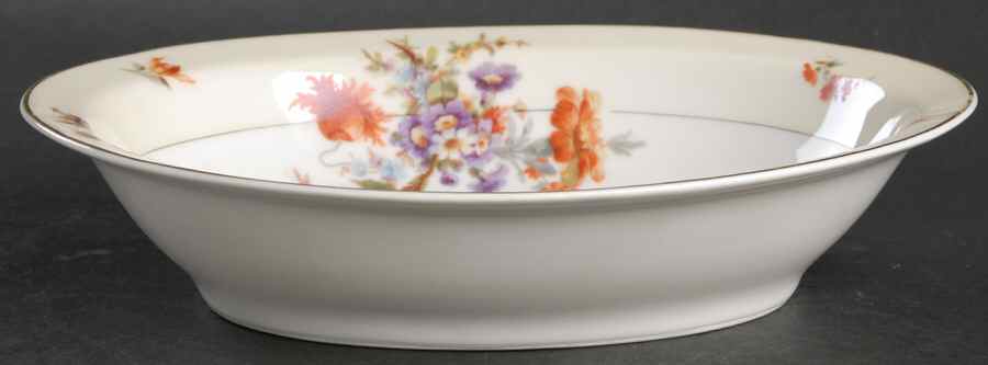 La Salle 9" Oval Vegetable Bowl by Haviland-1
