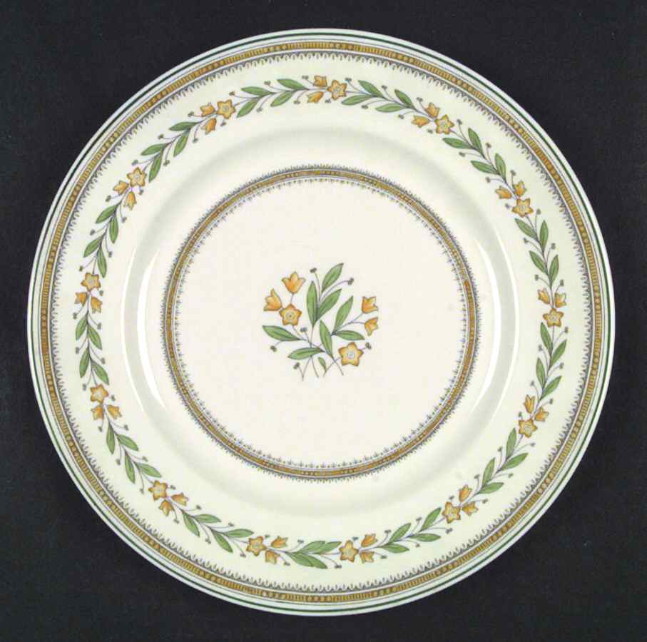 Laurelton (Yellow Flowers) Dinner Plate by Haviland-1
