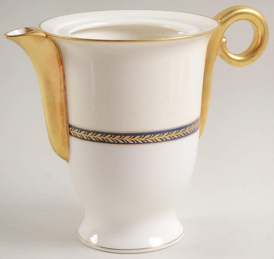 Lauria Blue Coffee Pot No Lid by Haviland-1