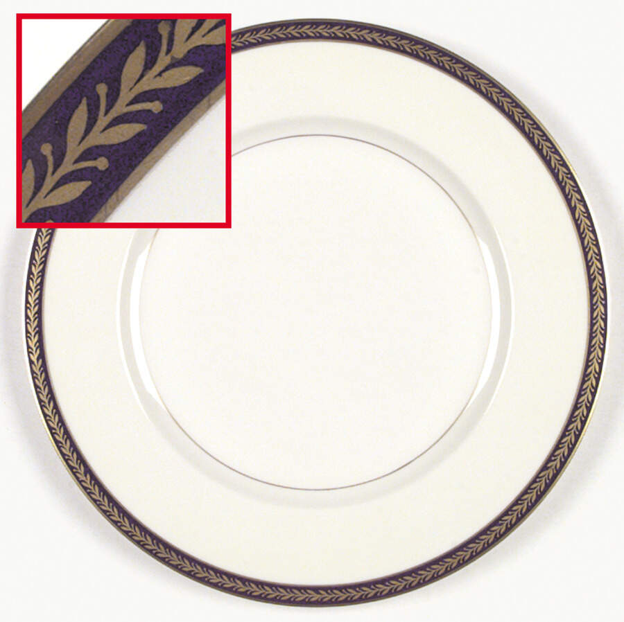 Lauria Blue Dinner Plate by Haviland-1