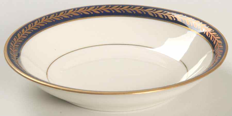Lauria Blue Fruit/Dessert (Sauce) Bowl by Haviland-1