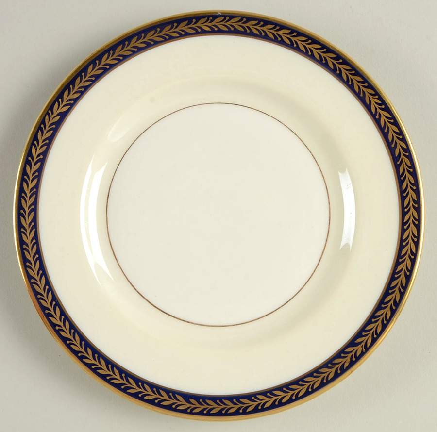 Lauria Blue Bread & Butter Plate by Haviland-1