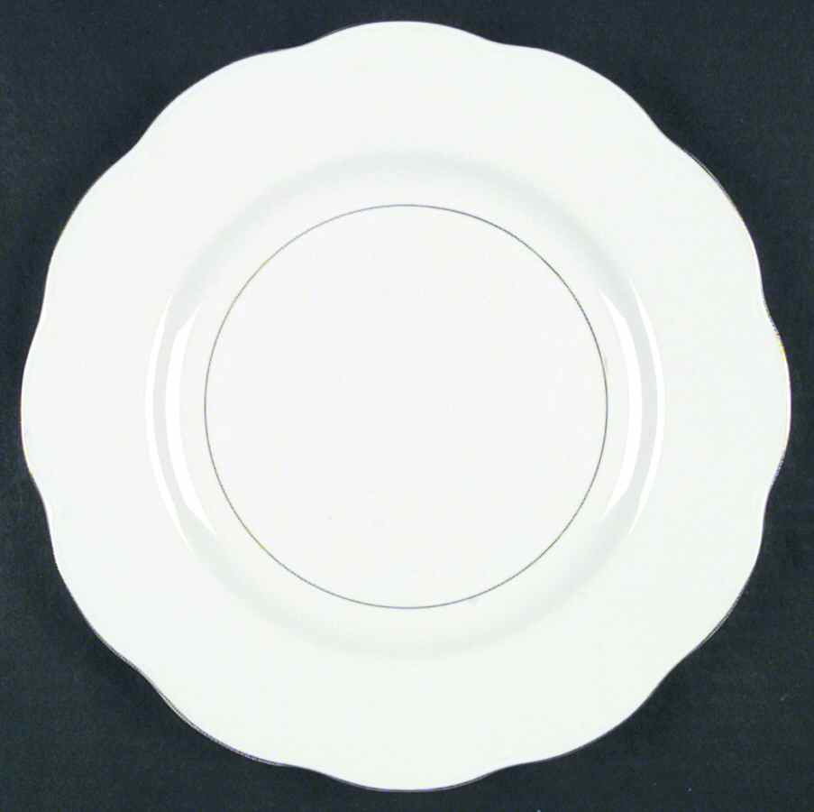 Leeds White Dinner Plate by Haviland-1
