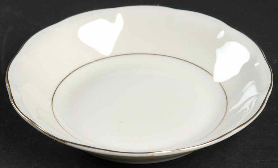 Leeds White Fruit/Dessert (Sauce) Bowl by Haviland-1