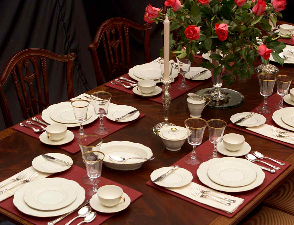 Leeds White and Cream 45 Piece Estate Set by Haviland-1