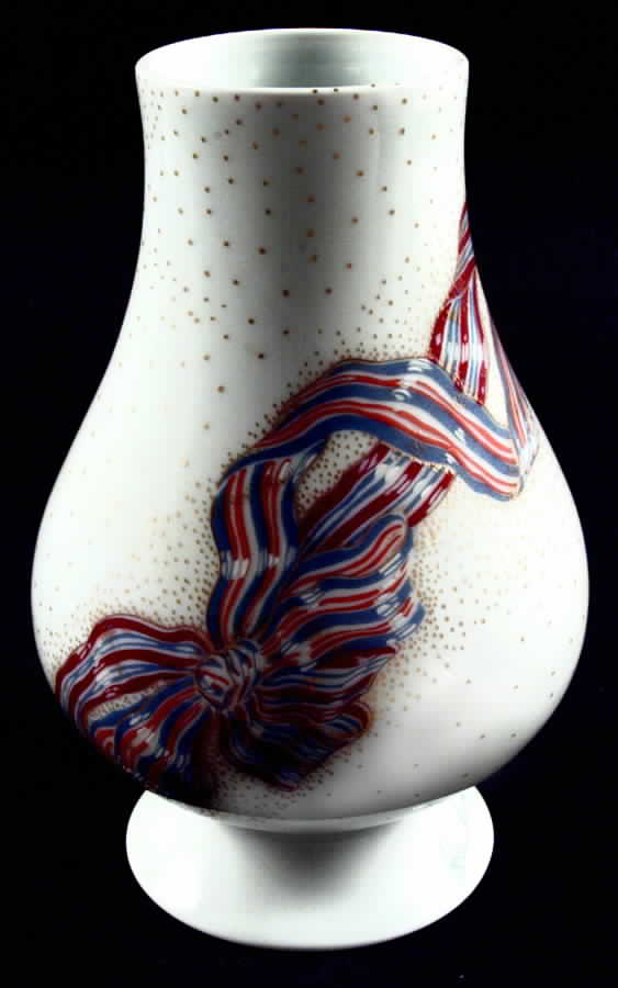 Les Rubans Vase by Haviland-1