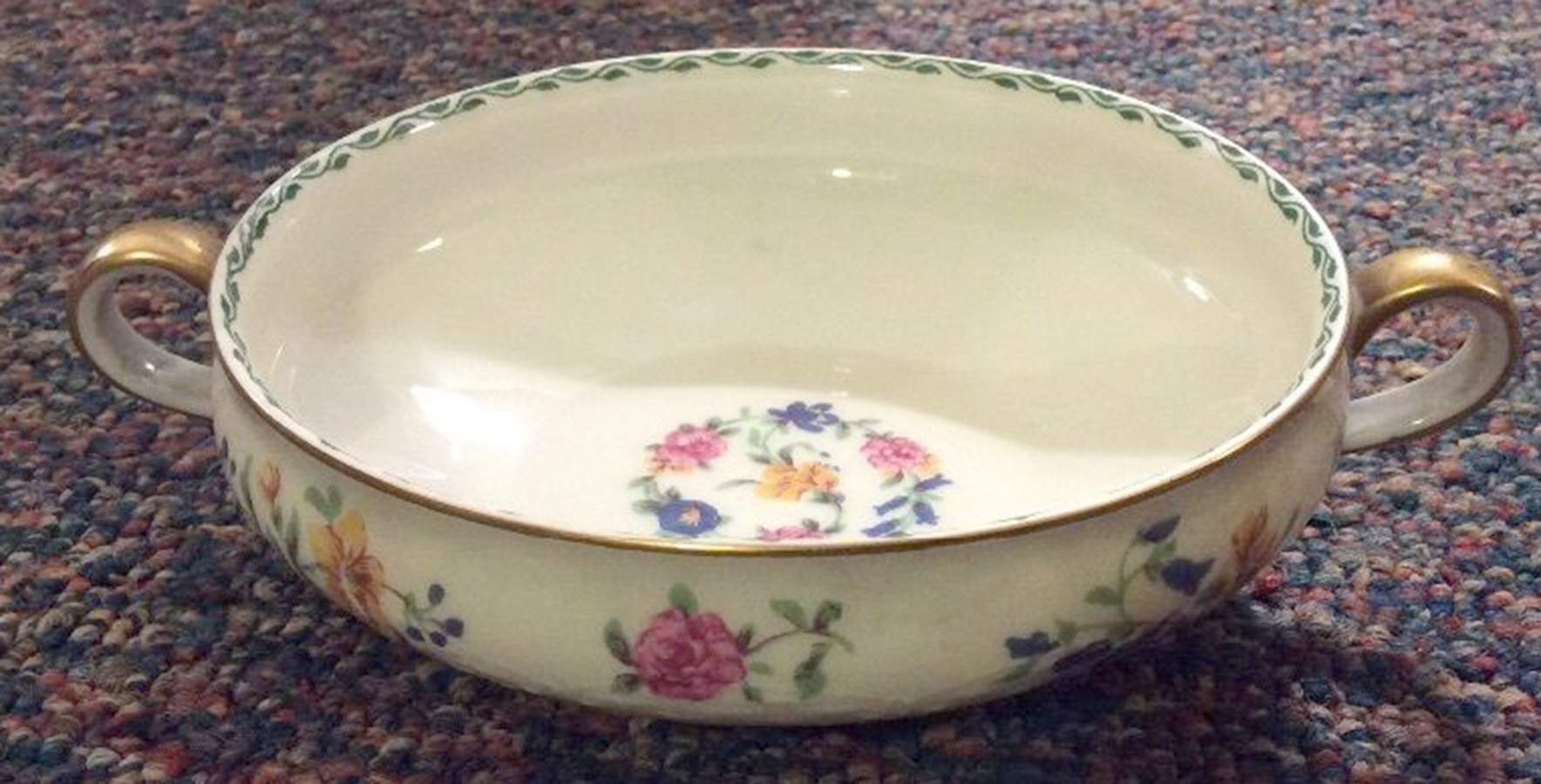 Liberty Flat Cream Soup Bowl by Haviland-1