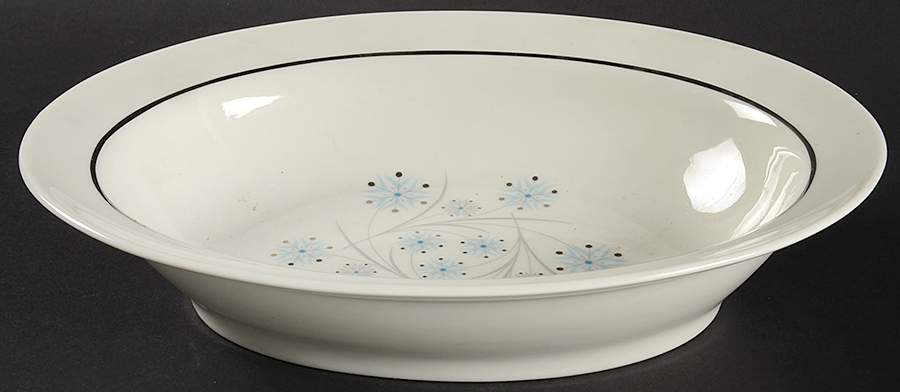 Lido 9" Oval Vegetable Bowl by Haviland-1