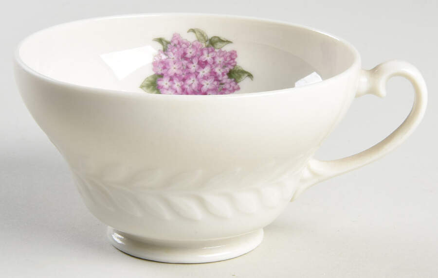 Lilac Footed Cup by Haviland-1