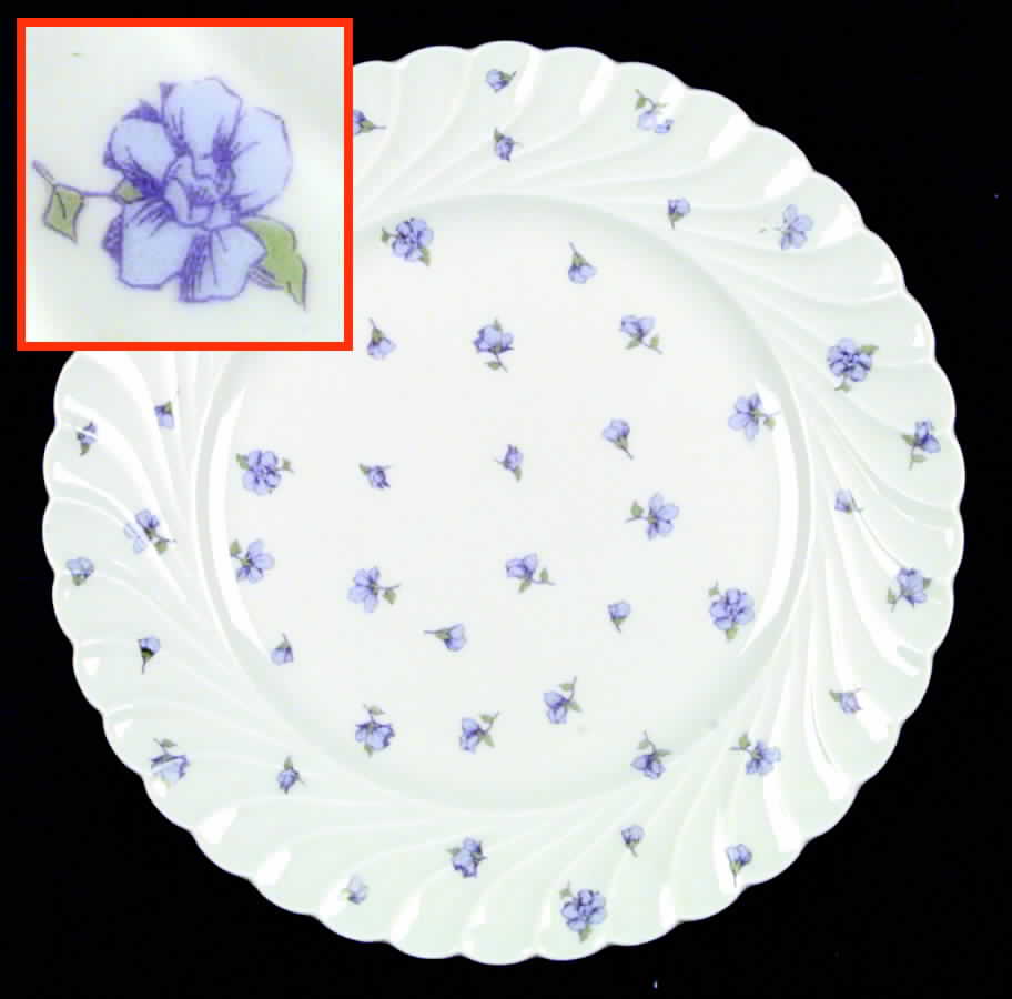 Linette Dinner Plate by Haviland-1