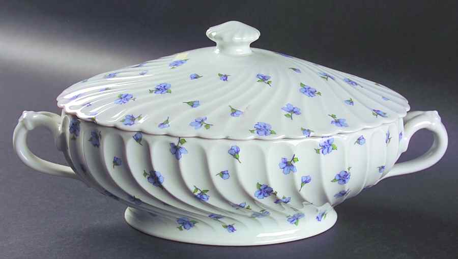 Linette Oval Covered Vegetable by Haviland-1