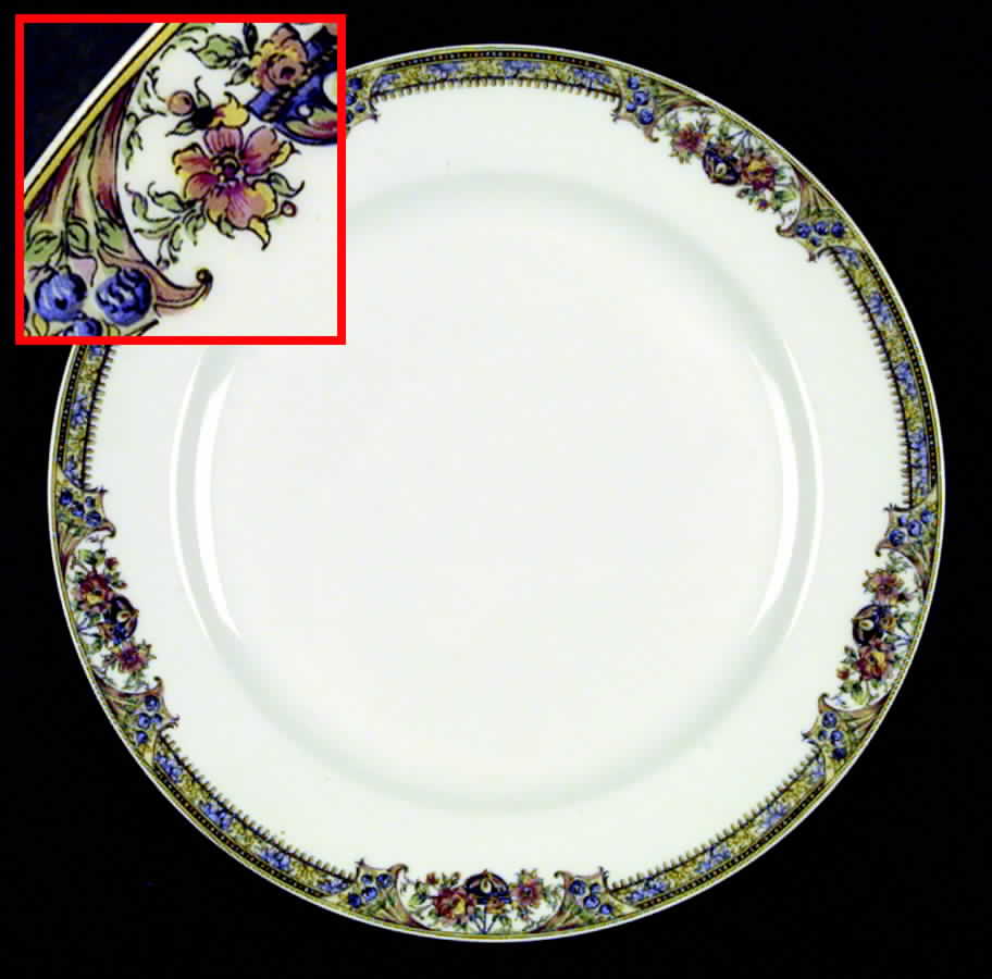 Linden Dinner Plate by Haviland-1