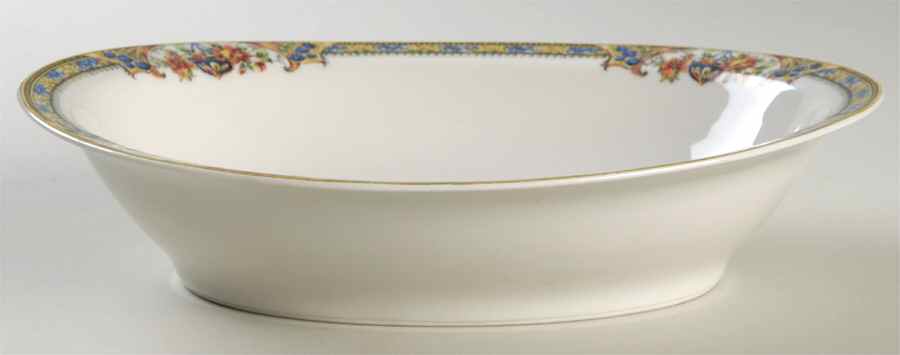 Linden 9" Oval Vegetable Bowl by Haviland-1