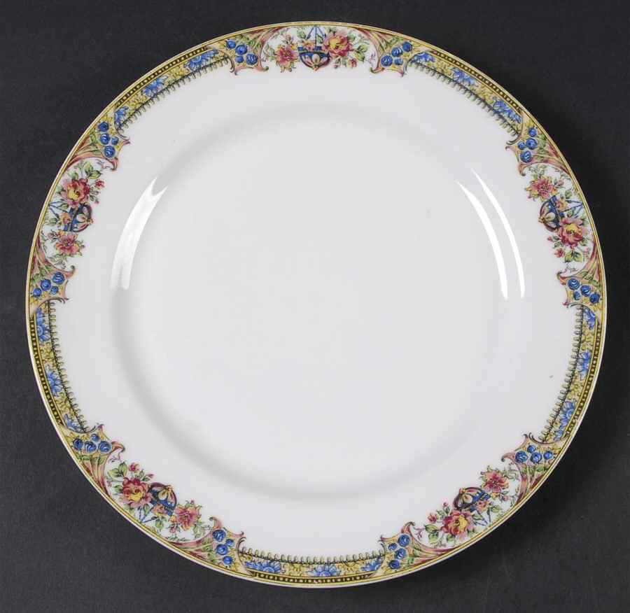 Linden Luncheon Plate by Haviland-1