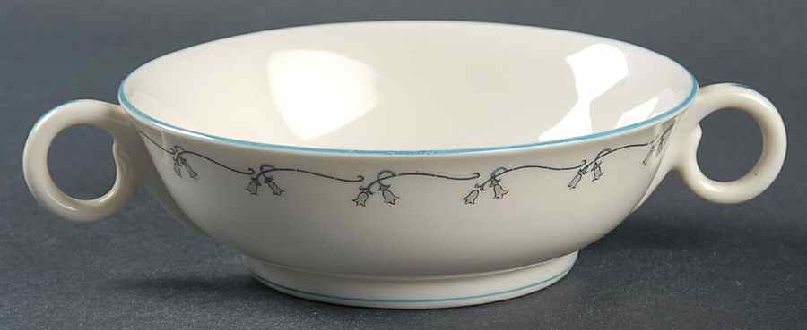 Linneae-Linnaea Footed Cream Soup Bowl by Haviland-1