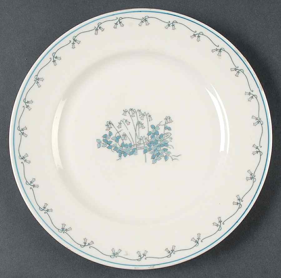 Linneae-Linnaea Luncheon Plate by Haviland-1