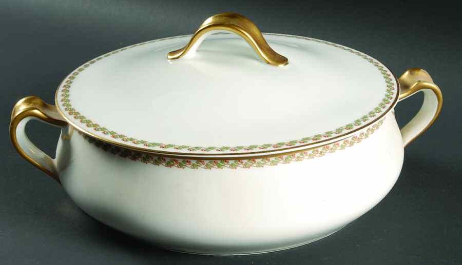 Lisbon Round Covered Vegetable by Haviland-1