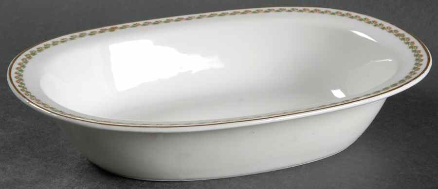 Lisbon 9" Oval Vegetable Bowl by Haviland-1