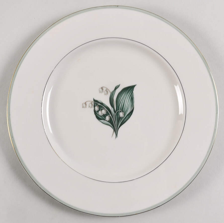 Lily of The Valley Dinner Plate by Haviland-1