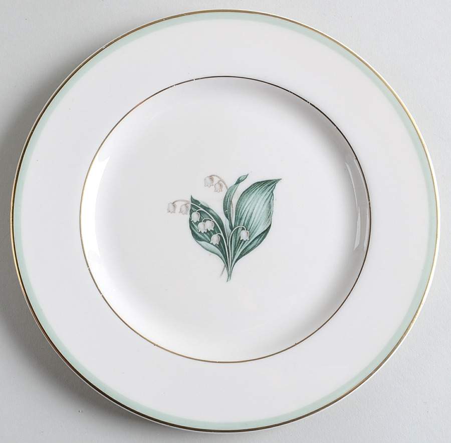 Lily of The Valley Salad Plate by Haviland-1