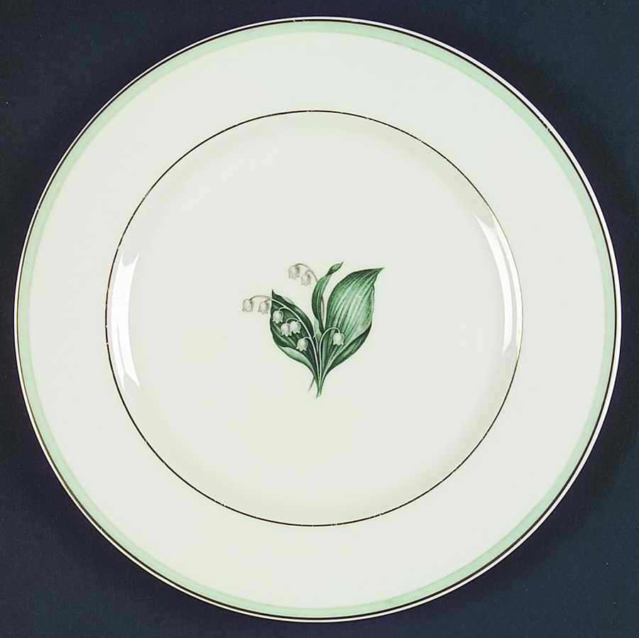 Lily of The Valley Luncheon Plate by Haviland-1