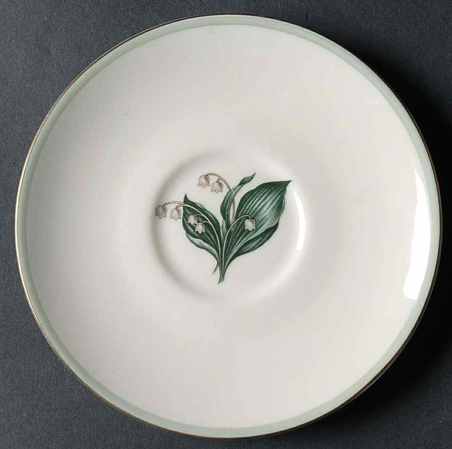 Lily of The Valley Saucer by Haviland-1