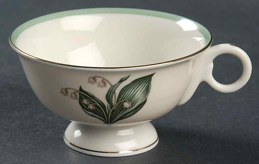 Lily of The Valley Footed Cup by Haviland-1