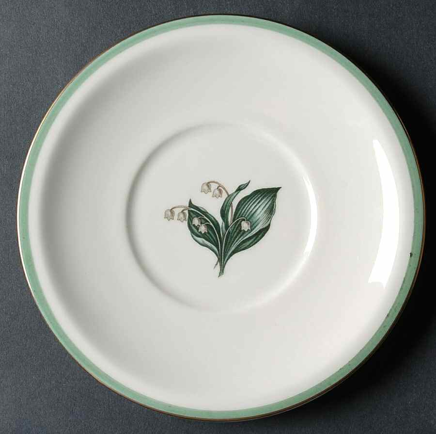 Lily of The Valley Saucer for Cream Soup Bowl by Haviland-1